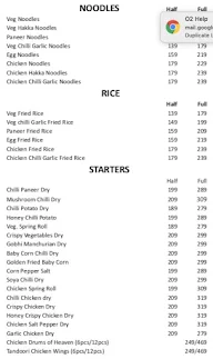 Chandni Chowk To China menu 2