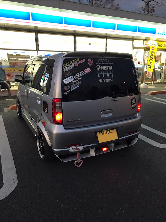 eKワゴンのあけおめ・スリットスポイラー・エアロ自作に関するカスタム事例の投稿画像2枚目