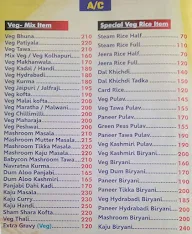 Hotel Royal Darbar menu 4