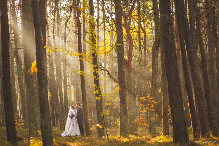 ช่างภาพงานแต่งงาน Tatyana Sozonova (sozonova) ภาพเมื่อ 2 พฤศจิกายน 2014