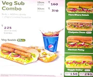 Subway menu 3