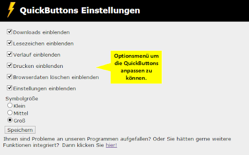 QuickButtons