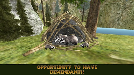 Badger Simulator - Animals Wild Life 3D 1.0.0 APK + Mod (Uang yang tidak terbatas / Tanpa iklan) untuk android