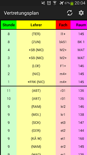 Vertretungsplan GG Mainz