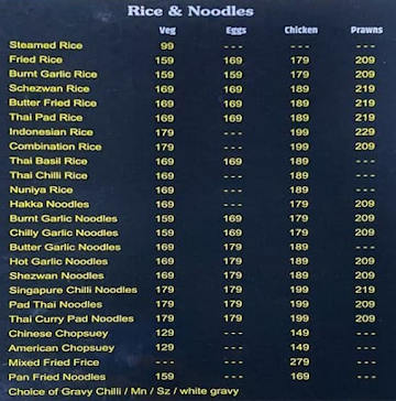 Food Junction menu 