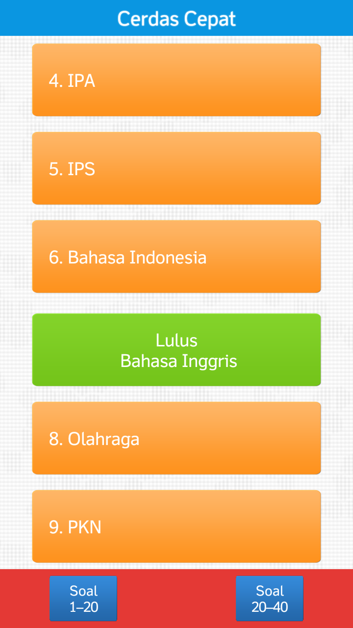 Cerdas Cermat Screen 3