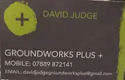 David Judge  Groundworks Plus Logo