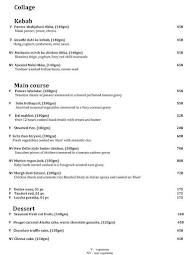 The Oriental Grill menu 1