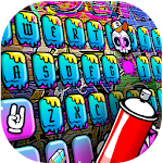 Cover Image of Скачать Тема для клавиатуры Party Graffiti 1.0 APK