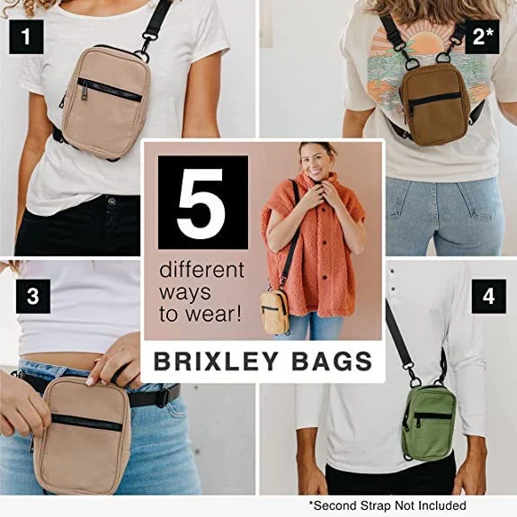 Bolsa Mensajero Multifuncional para Deportes al Aire Libre y Ocio Almacenamiento, Perfecta para Viajes y Actividades