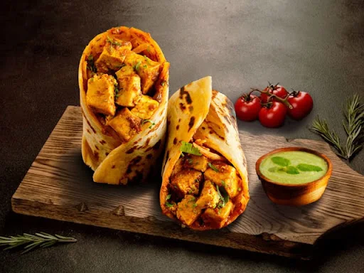 Paneer Bhuna Roll - 7 Inches