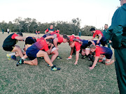 A file photo of the Springboks in a scrum session. The writer argues how rugby and scrums cope with social distancing regulations as the lockdown enters a phasing out stage. 