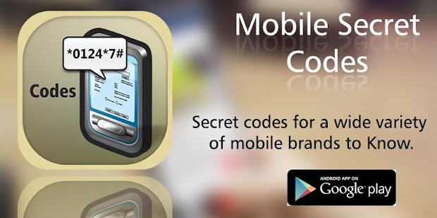 Mobile Secret Codes banner