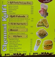 Chennai Kulfi menu 4