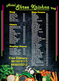 Shree Krishna Veg menu 2