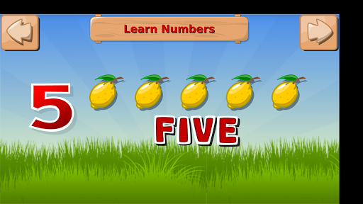 Numbers for kids demo