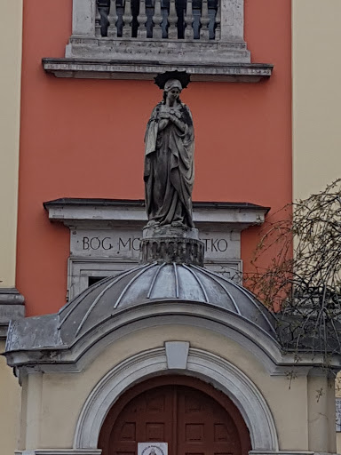 Sculpture Virgin Mary and Jesu