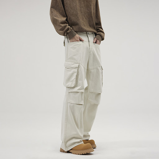 Title 6, American Fashion Brand Multi-pocket Pure Cotton...