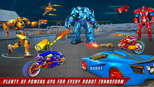 Screenshot Robot Transform-Robot Car Game