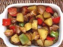 Italian Sausage w/ Potatoes & Peppers