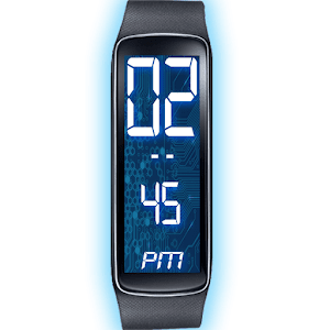 Gear Fit Digital LED Clock