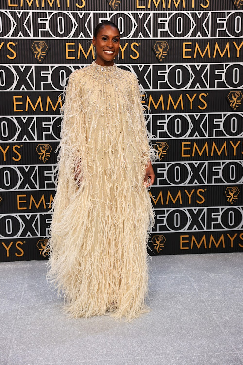 Issa Rae attends the 75th Primetime Emmy Awards.