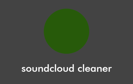 Soundcloud Cleaner Preview image 0