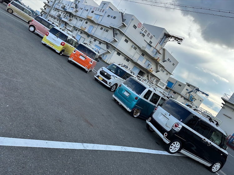 ムーヴキャンバスのいつもイイネ&コメントありがとうございます🙇‍♂️・660family・オートプラネット名古屋cars&coffee・キャンバス好き集まれ・稲永埠頭カメ活📸に関するカスタム事例の投稿画像51枚目