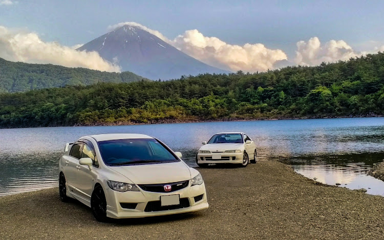 シビックタイプRのインテグラDC2  TYPE R・本栖湖・精進湖・西湖と富士山・フルーツラインに関するカスタム事例の投稿画像19枚目
