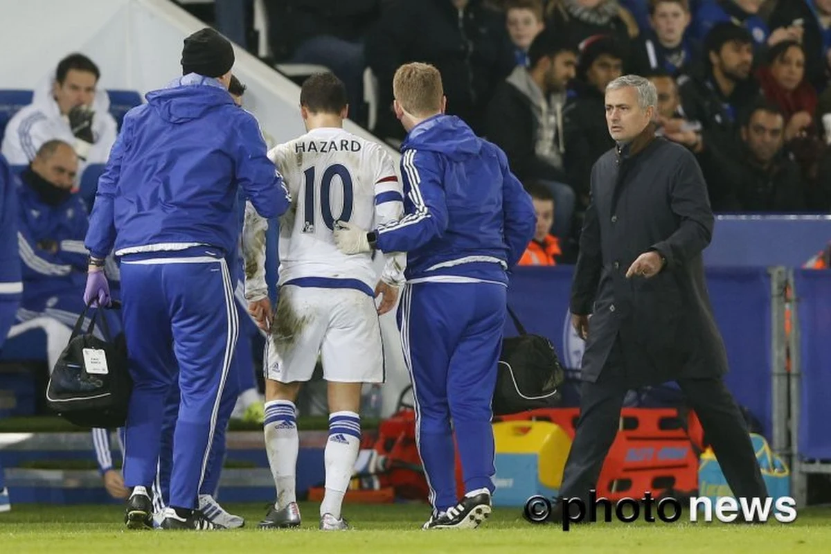 Hé, wat nu? Hazard is geblesseerd, maar Hiddink acht hem beschikbaar voor bekermatch