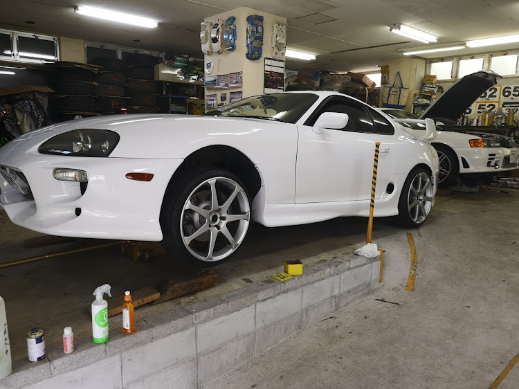 チェイサーのDIY・スープラ・ホイール交換・トヨタに関するカスタム事例の投稿画像2枚目