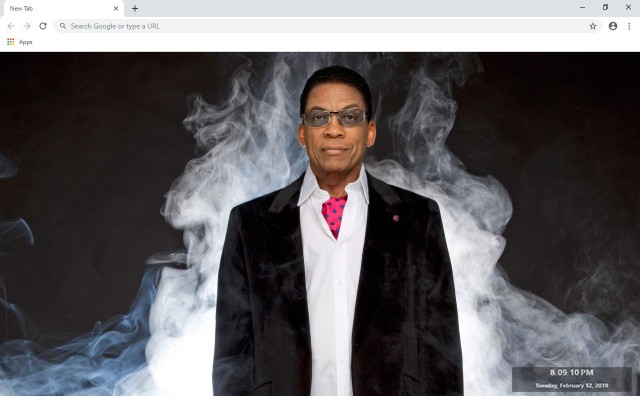 Herbie Hancock New Tab Theme