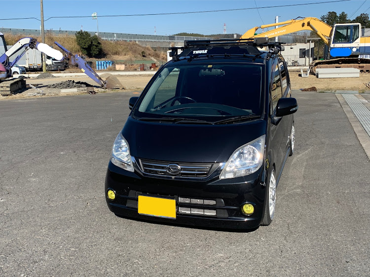 ムーヴの斜め前・純ベタ？・#USDM・THULE・BBSに関するカスタム事例の投稿画像2枚目