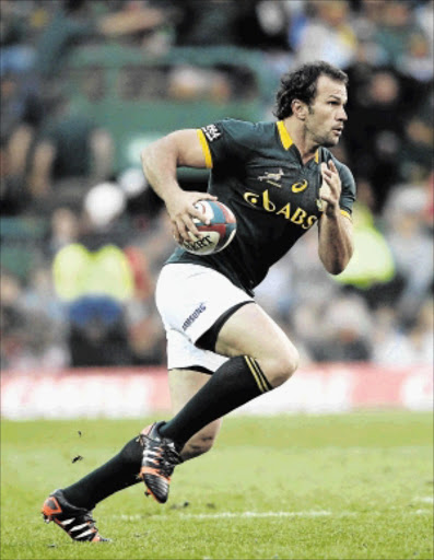 HE'S IN: Bismarck du Plessis of SA is set to start at hooker against New Zealand on Saturday Photo: Luke Walker/Gallo Images