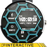 Cover Image of Descargar Hex Watch Face & Clock Widget  APK