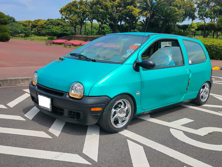 トゥインゴのマイナー車大好き・仮想USDM  HDM・鹿島臨海工業地帯・ガーフィールド・自動車税の季節ですねに関するカスタム事例の投稿画像9枚目