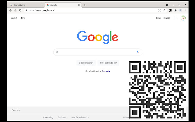 OmniQR Code Viewer chrome extension