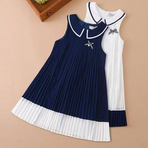Title 4, Girls Fashion Simple Chiffon Suspender Dress. ...