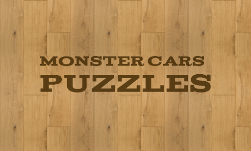 Monster Cars Puzzles