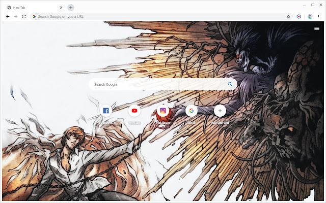 New Tab - Death Note