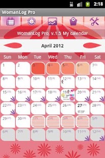 Download WomanLog Pro Calendar apk