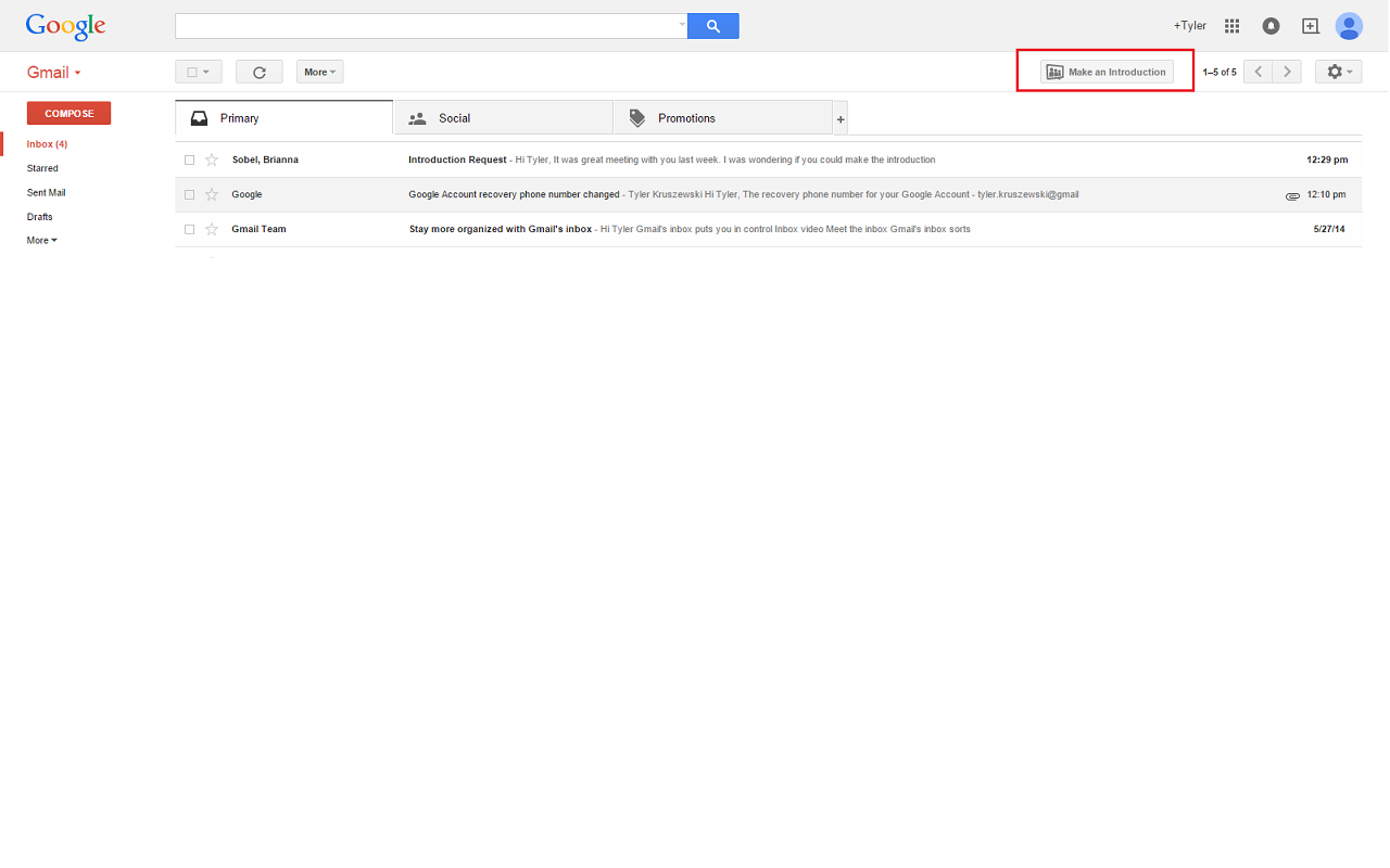 IntroNet for Gmail Preview image 0