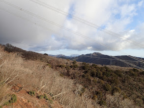 奥に伊吹山