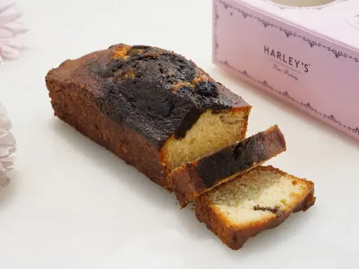 Choco Vanilla Marble Bar Cake [250 Gms]