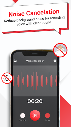 Screenshot Voice Recorder Audio Editor