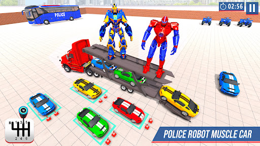 Screenshot Robot Car Games Transform Game