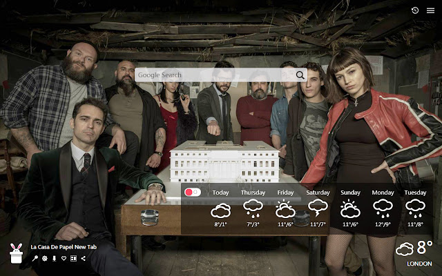 La Casa De Papel New Tab, Hintergründe HD