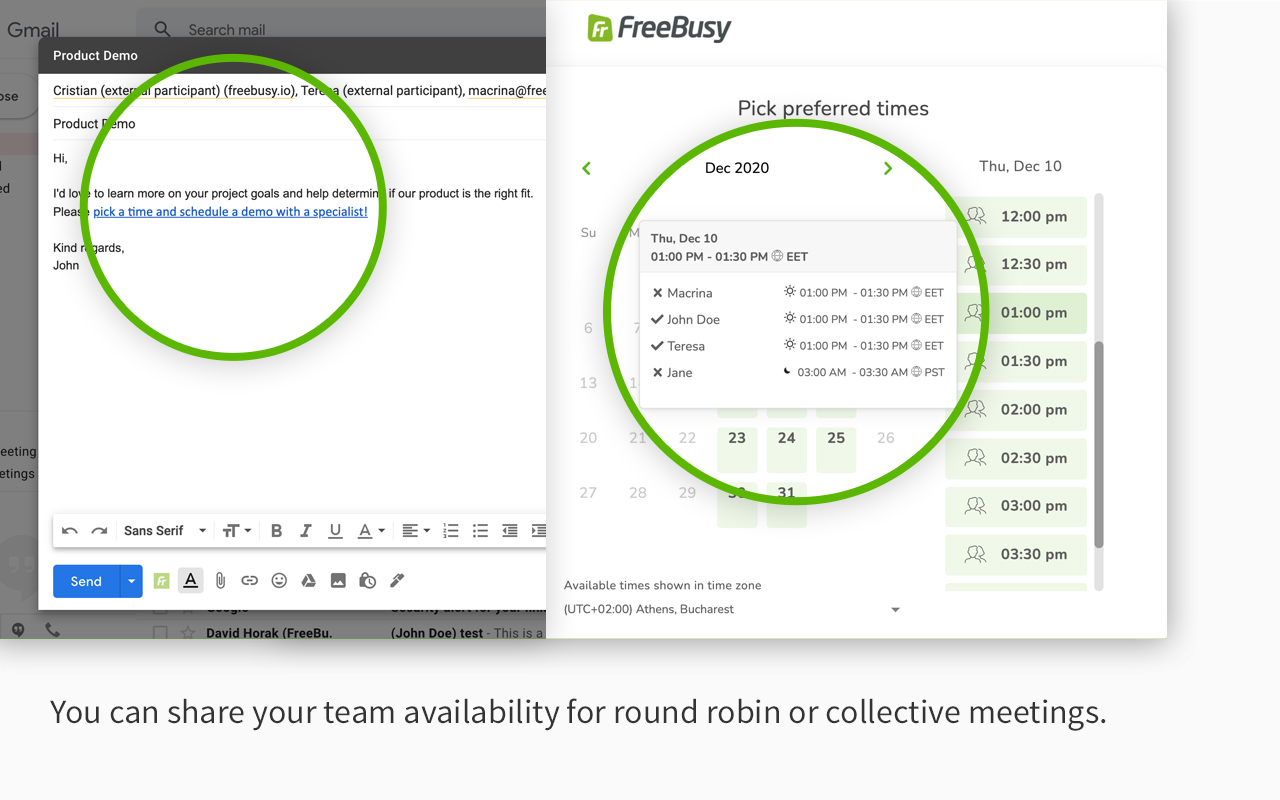 FreeBusy Scheduling Assistant Preview image 5