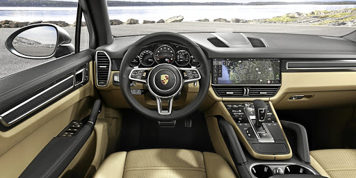 The Cayenne now sports the futuristic Porsche Advanced Cockpit.