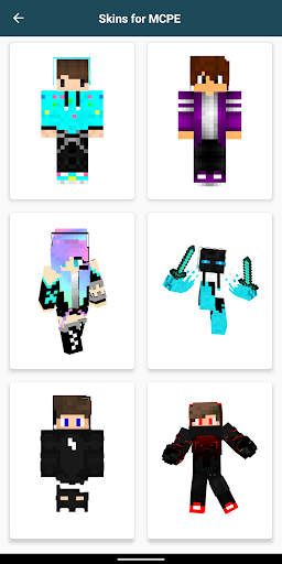 Screenshot Youtuber Skins for Minecraft